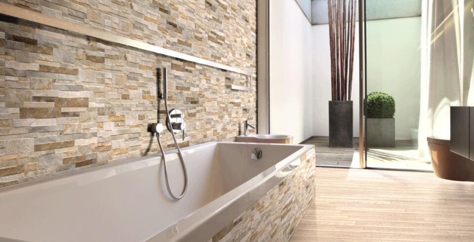 Naturstein Riemchen Wohnzimmer - quietinthestacks